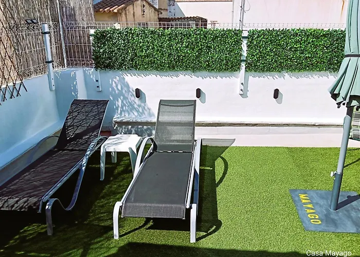 بيت للعطل Casa Mayago, Terraza Y Solarium *
